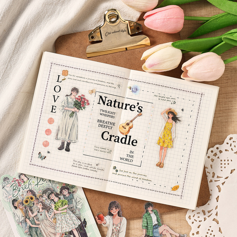 15Pcs Elegant Lady Character S - огляд і ціна Embellishments For Scrapbooking